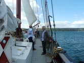 Club outing to sail on the Moonfleet